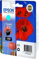 Epson Ink 17 Series Cyan Poppy Claria Home Ink Photo