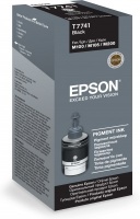 Epson Ink T7741 Pigment Black Ink Bottle 140ml M100/M105/M200 Photo