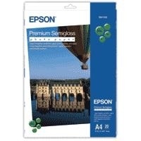 Epson Media A4 20 Sheets Premium Semi Gloss Photo Paper 251GSM Photo