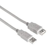 Hama USB 2.0 Extension Cable - Grey - 3M Photo