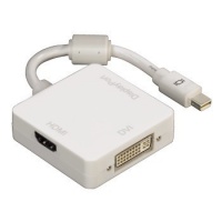 Hama 3" 1 Mini Displayport Adapter For DVI - Displayport or HDMI Photo