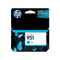 HP No 951 Cyan Officejet Ink Cartridge - Standard Capacity Photo