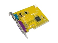 Sunix 1-port High Speed RS-232 & 1-port Parallel Universal PCI Multi-I/O Board Photo