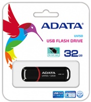 ADATA DashDrive UV150 32GB USB 3.0 Flash Drive - Glossy Black Photo