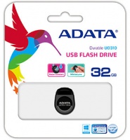 ADATA UD310 32GB USB 2.0 Gem Flash Drive - Black Photo