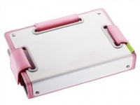 Choiix Cooler Master / 7" to 8.9" Ergonomic Metal Notebook Sleeve/Bag - Pink Photo