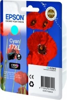 Epson - Singlepack Cyan 17XL Claria Home Ink Photo