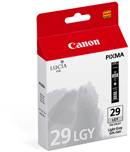 Canon PGI-29- Light Grey Single Ink Cartridges - Standard Photo