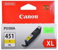 Canon Ink Cartridge Yellow CLI-451Y Photo