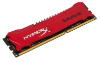 Kingston Technology Kingston Hyper-X Savage 4GB DDR3 1866MHz With Asymmetrical Red Heatsink Memory Module Photo