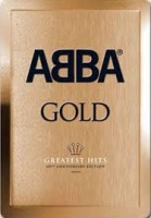 Abba - Gold Steel Tin Photo