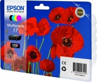 Epson - Multipack 4-colours 17 Claria Home Ink Cartridge Photo