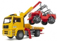 Bruder Toys - MAN TGA Breakdown Truck w/Vehicle Photo
