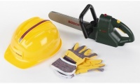 Klein Toys - Bosch Chain Saw with Helmet & Work Gloves Photo