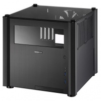 Lian Li Cubed Front and Top Windowed MATX Chassis - Black Photo