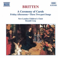Naxos Britten / Wells / Kanga / Corp / Nlcc - Ceremony of Carols Photo