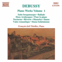 Naxos Debussy / Thiollier - Piano Works 1 Photo