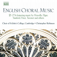 Naxos Choir of St John's College Cambridge / Robinson - English Choral Music Photo