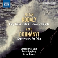 Naxos Kodaly / Dohnanyi / Seattle Sym / Schwarz - Harry Janos Suite / Konzertstuck For Cello & Orch Photo