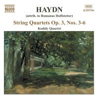 Naxos Haydn / Kodaly Quartet - String Quartets Op 3 Nos 3-6 Photo