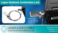 Legion Branded Combination Notebook Lock Photo
