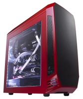 BitFenix Aegis Chassis - Red & Windowed with 3-Speed Fan Controller Photo