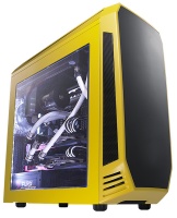 BitFenix Aegis Chassis - Yellow & Windowed with 3-Speed Fan Controller Photo
