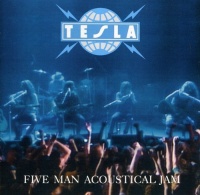 Geffen Records Tesla - 5 Man Acoustical Jam Photo