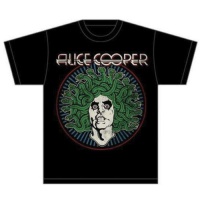 Alice Cooper Medusa Vintage Mens T-Shirt Photo