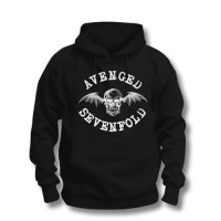 Avenged Sevenfold Logo Pullover Hoodie Black Photo
