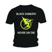 Black Sabbath Never Say Die Black T-Shirt Photo
