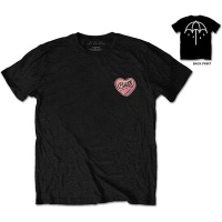 Bring Me The Horizon Hearted Candy Mens Black T-Shirt Photo
