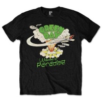 Green Day Welcome To Paradise Mens Black T-Shirt Photo