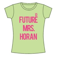 One Direction Future Mrs Horan Skinny Green T-Shirt Photo
