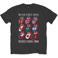 Rolling Stones Voodoo Lounge Tongues Grey Mens T-Shirt Photo