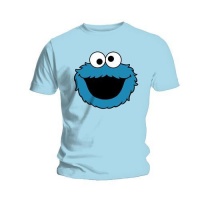 Sesame Street Coookiehead Light Blue T-Shirt Photo
