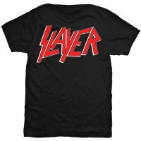 Slayer Classic Logo Men's Black T-Shirt Photo