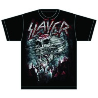 Slayer Demon Storm Mens T-Shirt Photo