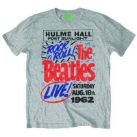 The Beatles Rock n Roll Mens Grey Heather T-Shirt Photo