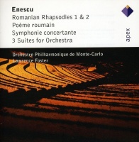 Wea Apex Classics Enescu / Foster / Monte Carlo Phil Orch - Enescu: Romanian Rhapsodies Nos 1 & 2 / 3 Suites Photo