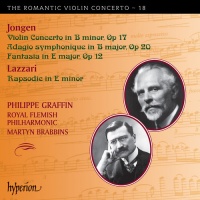 Hyperion UK Jongen / Lazzari / Graffin / Brabbins - Romantic Violin Con 18 Photo