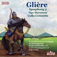 Musical Concepts Gliere / Farberman / Royal Philharmonic Orchestra - Symphony No 3 / Cello Concerto Photo