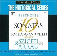Vanguard Classics Beethoven / Szigeti / Arrau - Complete Violin & Piano Sonatas Photo