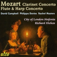 Musical Concepts Mozart / Campbell / Davies / Masters / Hickox - Concertos For Clarinet & Flute & Harp Photo