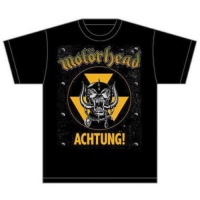 Motorhead Achtung Mens T-Shirt Photo