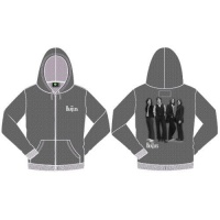 The Beatles White Hooded Top Marl Grey Photo