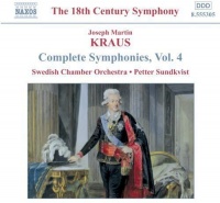 Naxos Kraus / Sundkvist / Swedish Chamber Orchestra - Complete Symphonies 4 Photo