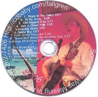 CD Baby Bruce Curtis Fallgren - Something Was Missing In My Life Photo