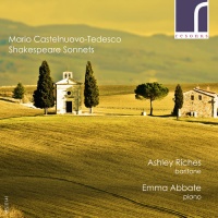 Resonus Classics Castelnuovo-Tedesco / Riches / Abbate - Shakespeare Sonnets Photo