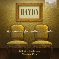 Brilliant Classics Haydn / Guglielmo / Piva - Six Sonatas For Violin & Viola Photo